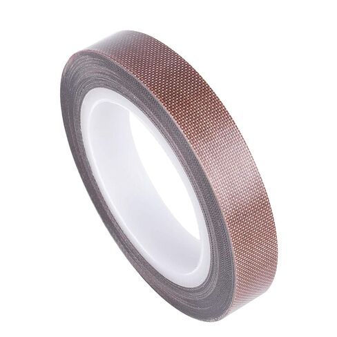 شريط قماش تفلون، شريط PTFE مقاس 1/2 بوصة 30 قدم لآلة سد الفراغات، شريط لاصق من الألياف الزجاجية المطلي بمادة PTFE المطلي بـ PTFE متوافق مع FoodSaver، وSeal A Meal، Weston، Cabella in Saudi Arabia