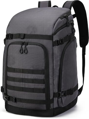 حقيبة أحذية التزلج/التزلج على الجليد الجديدة/حقيبة التزلج | ممتاز لتخزين ومعدات النقل والخوذة والنظارات الواقية والإكسسوارات | السفر مع جزء خارجي مقاوم للماء، شريط عاكس للرجال والنساء (أخضر) in Kuwait