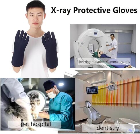 Dental X-ray suits X-ray Protective Lead Gloves 0.35mmpb/0.5mmpb Equivalent To X-ray Machine Work Protection Lightweight design(0.35mmpb) in Kuwait