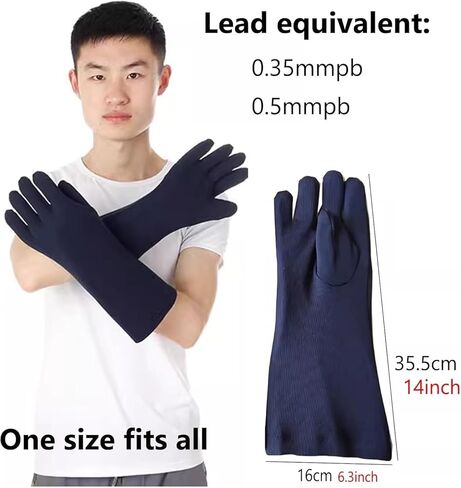 Dental X-ray suits X-ray Protective Lead Gloves 0.35mmpb/0.5mmpb Equivalent To X-ray Machine Work Protection Lightweight design(0.35mmpb) in Kuwait