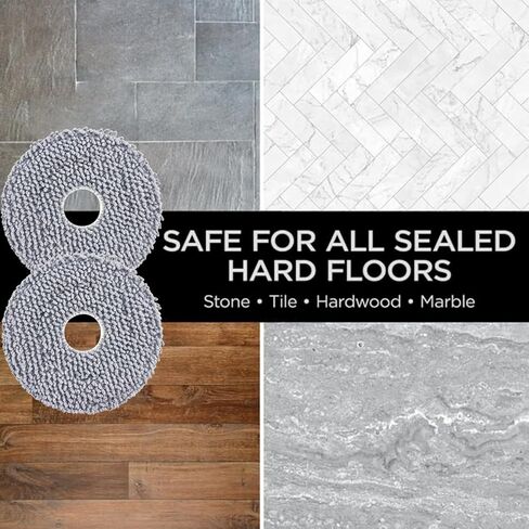 وسادات ممسحة بديلة لروبوتات iRobot Roomba Plus 405 و505 كومبو، لمكنسة Dreame X40 Ultra Complete/L10s Pro Ultra Heat/X40 Master/L40 Ultra/L10s Ultra Gen 2 Robot in Kuwait