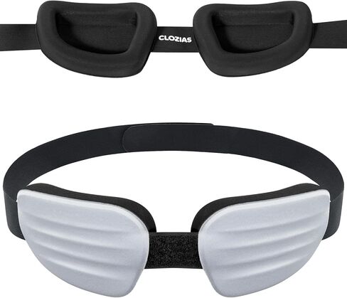 قناع نوم كلوزيا للرجال والنساء، قناع عين للنوم قابل للتعديل، أقنعة عين تحجب النوم بنسبة 100%، ناعم ومريح للسفر والتنقل، أسود in Kuwait