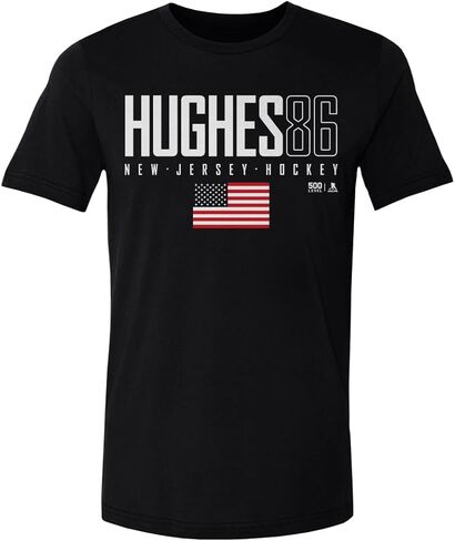 500 LEVEL Jack Hughes New Jersey USA Elite Shirt in Saudi Arabia