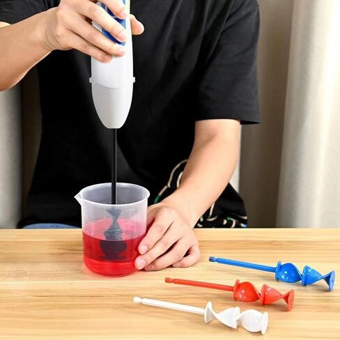 خلاط إيبوكسي REDYY، 4 قطع من مجاذيف خلاط الراتنج، مجاذيف خلاط طلاء إيبوكسي قابلة لإعادة الاستخدام، ملحق حفر خلاط متعدد الأغراض لطلاء الراتنج in Kuwait