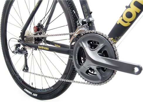 Tommaso Sterrata Sport Performance Aluminum Gravel Bike Carbon Fork Shimano Claris 24 Speeds Road Bicycle Men Road Bikes for Men in Kuwait