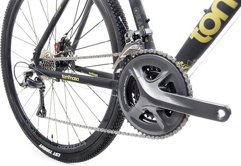 Tommaso Sterrata Sport Performance Aluminum Gravel Bike Carbon Fork Shimano Claris 24 Speeds Road Bicycle Men Road Bikes for Men in Kuwait