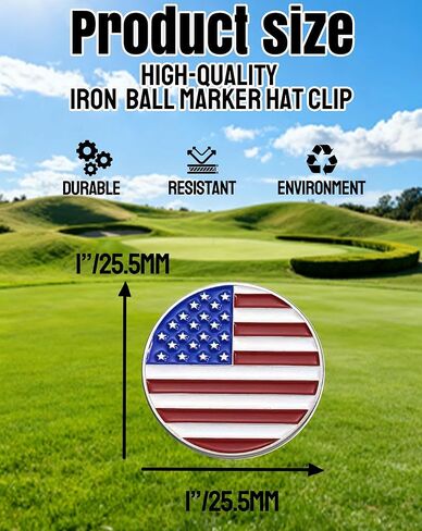 50 Pcs Magnetic Golf Ball Markers, Markers Assorted Patterns Value Gift Set Mark Golf Divot Tool Accessories for Men Weman Golfers in Kuwait