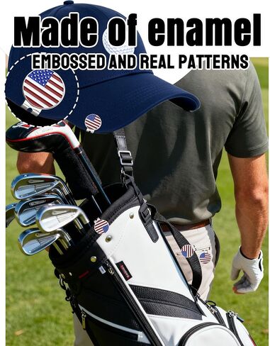 50 Pcs Magnetic Golf Ball Markers, Markers Assorted Patterns Value Gift Set Mark Golf Divot Tool Accessories for Men Weman Golfers in Kuwait