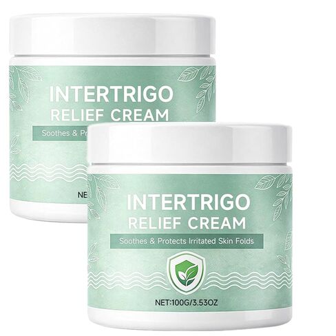 عبوتان من كريم إنترتريجو - كريم حاجز مطوي للبشرة للحماية من الرطوبة والاحتكاك، يساعد على دعم راحة البشرة، تركيبة غير دهنية سريعة الجفاف للمناطق المعرضة للاحتكاك، 3.4 أونصة in Kuwait