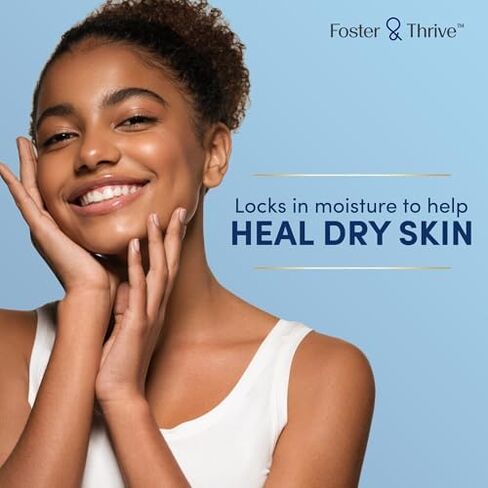 فوستر آند ثرايف بتروليوم جيلي لحماية البشرة، حجم سفر 3.75 أونصة، تخفيف جفاف الجلد، يحمي الجروح الطفيفة، يوصى به أطباء الجلدية، خالي من العطور، يحبس الرطوبة، 3 عبوات in Kuwait