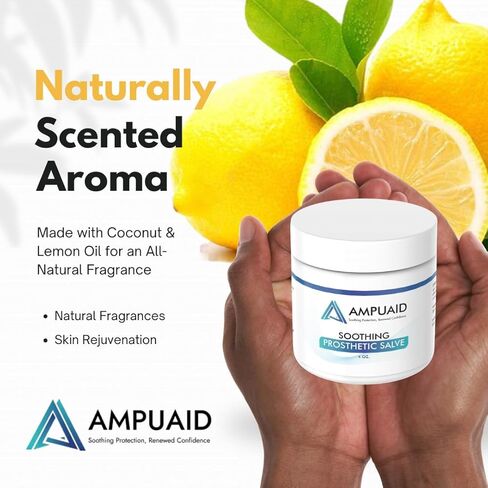 Soothing Prosthetic Salve [New Formula] – High-Viscosity Barrier with Lanolin USP & Organic Beeswax, 4 oz in Kuwait