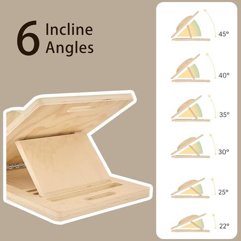 لوح مائل بـ 6 زوايا يتحول إلى لوح توازن - لوح تمديد ممتاز للساق ولوح تمايل للتمدد الفعال وتمارين القرفصاء لوح مائل مع سطح قطيفة in Kuwait