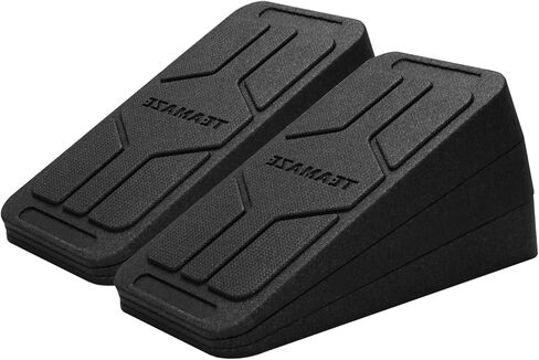 لوح مائل من تيمازي لتمتد ربلة الساق، 6 حزم زوايا قابلة للتعديل، لوح مائل مطاطي غير قابل للانزلاق، معدات نقالة إسفين القرفصاء للعلاج الطبيعي في المنزل، إسفين تمدد ربلة الساق لتحسين الجزء السفلي من الساق in Kuwait