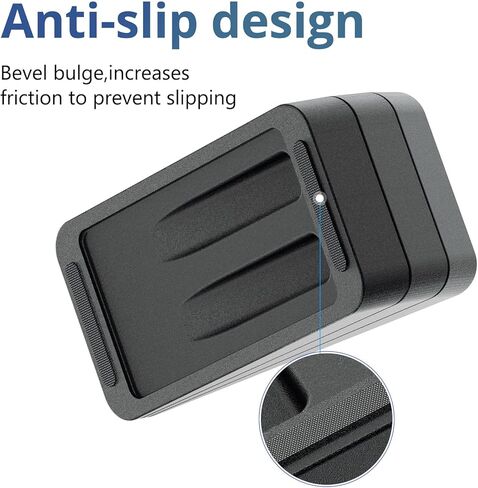 لوح مائل من تيمازي لتمتد ربلة الساق، 6 حزم زوايا قابلة للتعديل، لوح مائل مطاطي غير قابل للانزلاق، معدات نقالة إسفين القرفصاء للعلاج الطبيعي في المنزل، إسفين تمدد ربلة الساق لتحسين الجزء السفلي من الساق in Kuwait