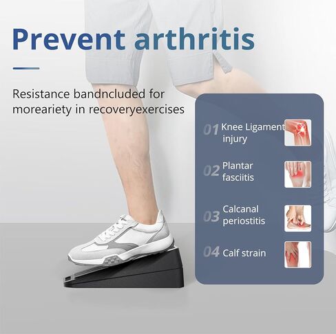 لوح مائل من تيمازي لتمتد ربلة الساق، 6 حزم زوايا قابلة للتعديل، لوح مائل مطاطي غير قابل للانزلاق، معدات نقالة إسفين القرفصاء للعلاج الطبيعي في المنزل، إسفين تمدد ربلة الساق لتحسين الجزء السفلي من الساق in Kuwait