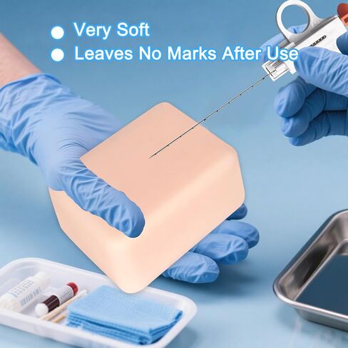 Ultrasound Puncture Training Model, Superficial Lymph Node, Tumor, and Mass Simulator, Small Lesion Localization Biopsy Practice Phantom, for Medical Teaching, Practicing in Kuwait