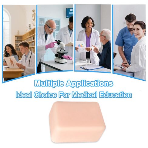 Ultrasound Puncture Training Model, Superficial Lymph Node, Tumor, and Mass Simulator, Small Lesion Localization Biopsy Practice Phantom, for Medical Teaching, Practicing in Kuwait