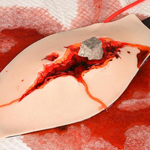 Wearable Wound Belly Model Training Kit, Wound Packing and Stop The Bleed Training Kit, Suitable for First Aid Training, Medical Training - Handbag in Kuwait