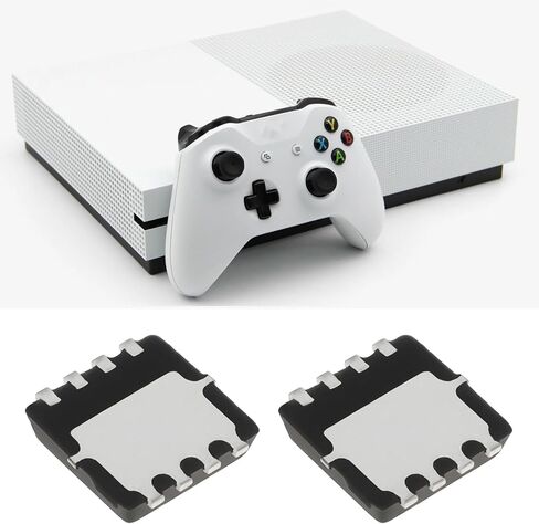 ECSiNG 10Pcs MOSFET IC Chips 4C50 Compatible with Microsoft Xbox One S in Saudi Arabia