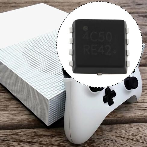 ECSiNG 10Pcs MOSFET IC Chips 4C50 Compatible with Microsoft Xbox One S in Saudi Arabia