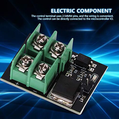 وحدة تبديل MOSFET ذات الجهد العالي للتحكم، وحدة محرك تبديل الزناد، 3.3 فولت - 12 فولت، مدخل 5 - 36 فولت، تيار كبير مع طرف لولبي للتحكم في وحدة التحكم الدقيقة in Saudi Arabia