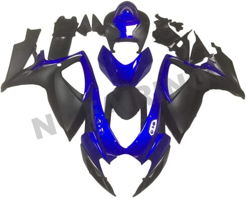 Plastic Bodywork White Blue Fairing Fit for Suzuki 2006 2007 GSXR 600 750 Injection ABS New Bodyframe 06 07 GSXR-600 750 in Saudi Arabia