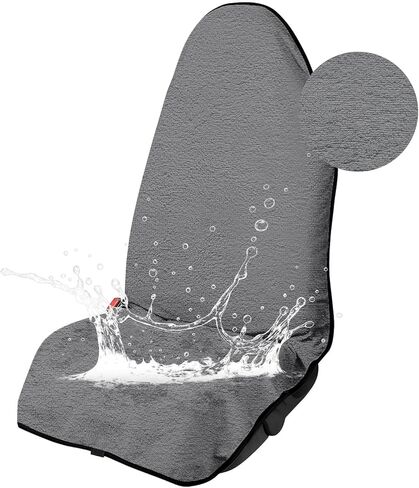 Car Seat Cover Towel, for Gym, Workout, Running, Swimming, Beach and Hiking, Universal Fit Non-Slip Waterproof Sweat Towel Bucket Seat Covers for Drivers Cars SUV Trucks (Mountains, 1PCS) in Kuwait