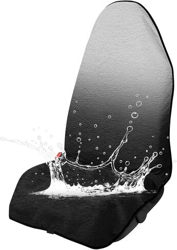 Car Seat Cover Towel, for Gym, Workout, Running, Swimming, Beach and Hiking, Universal Fit Non-Slip Waterproof Sweat Towel Bucket Seat Covers for Drivers Cars SUV Trucks (Mountains, 1PCS) in Kuwait