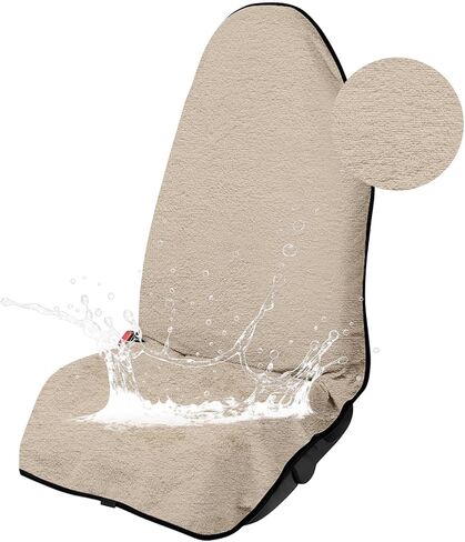 Car Seat Cover Towel, for Gym, Workout, Running, Swimming, Beach and Hiking, Universal Fit Non-Slip Waterproof Sweat Towel Bucket Seat Covers for Drivers Cars SUV Trucks (Mountains, 1PCS) in Kuwait