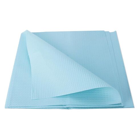 Disposable Drape Sheet, 40in x 48in, Blue Medical Procedure Sheet for Exam, Massage, Bed, and More in Saudi Arabia