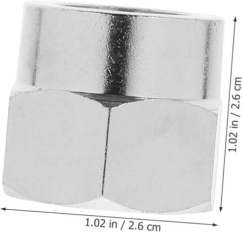 5Pcs Gas Flare Nut Tube Fitting with Spring Washer for Secure Gas Connection Reliable Leak Performance Construction for Use in Kuwait