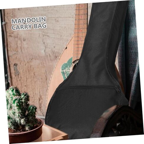 Mandolin Storage Bag with Extra Pocket Padded Shockproof Musical Instrument Backpack Lightweight Unisex Mandolin Carry Case with Comfortable Shoulder Straps in Saudi Arabia
