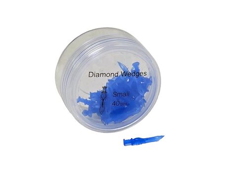 REDLAND SECTIONAL Matrix Diamond Plastic Wedges (40 pcs/Pack) (Extra Small (Yellow)) in Kuwait