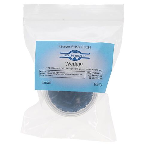 101286 HSB Dental Matrix Wedges Small 100/Bx in Saudi Arabia