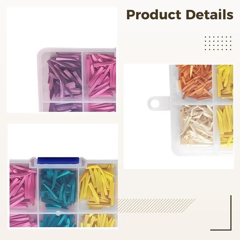 600 Pcs Maple Wood Dental Wedges High-Density, For Dental Offices, And Long-Lasting Flexible, Convenient And Efficient For Work Precision in Kuwait