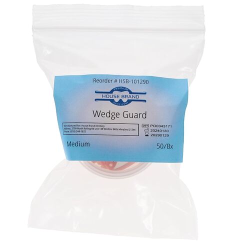 101290 HSB Dental Matrix Wedge Guards Medium 50/Bx in Saudi Arabia