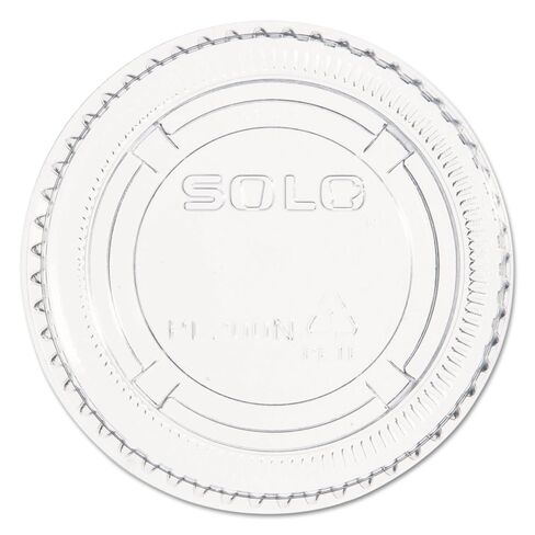 غطاء حاوية شفاف من سولو PL200N - يناسب 1.5-2.5 أونصة (علبة بها 2500) in Saudi Arabia