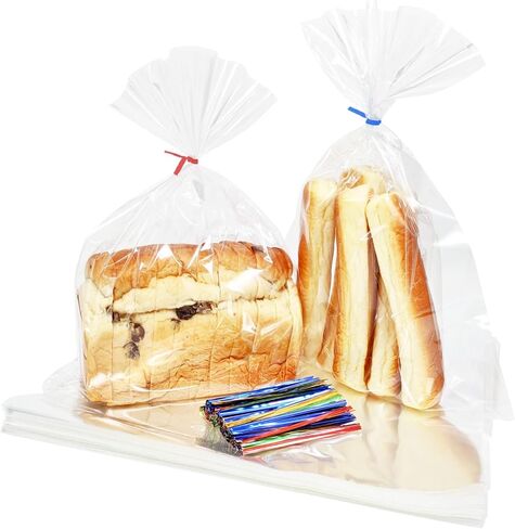 xlsfpy cellophane cellophane أكياس 4 × 9 بوصة ، 100pcs حفلة Goodie لصالح حلوى الأرز كيس مقرمش كيس بوب مع علاقات لملفات تعريف الارتباط عيد ميلاد عيد الميلاد حفل زفاف جديد in Kuwait