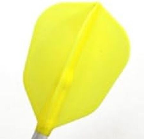 Cosmo Darts Fit Flight (Air) 3 Pack Super Shape Dart Flight (Yellow) in Saudi Arabia