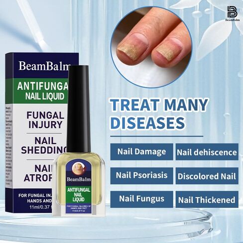Maximum Strength Nail Fungus Treatment - Fast Acting Liquid Drops for Finger & Toe Nails, Restore and Repair Damaged, Discolored Nails. in Saudi Arabia