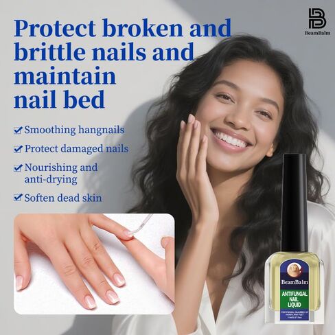 Maximum Strength Nail Fungus Treatment - Fast Acting Liquid Drops for Finger & Toe Nails, Restore and Repair Damaged, Discolored Nails. in Saudi Arabia