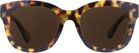 Peepers by PeeperSpecs Women's Center Stage Sun Soft Square Sunglasses, Blue Quartz, +3.00 in Kuwait