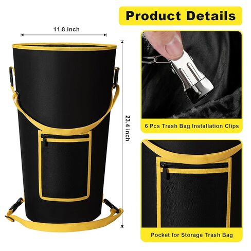 سلة مهملات القوارب المحمولة، حقيبة قمامة القوارب القابلة لإعادة الاستخدام، حاوية قمامة القوارب المقاومة للرائحة والتسرب، ملحقات القوارب، حقيبة قمامة لصيد الأسماك، وقضيب الرمل، وقوارب الكاياك، والمركبات الترفيهية والتخييم in Kuwait