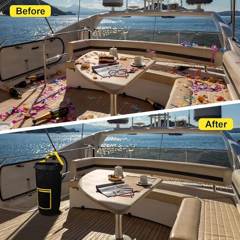 سلة مهملات القوارب المحمولة، حقيبة قمامة القوارب القابلة لإعادة الاستخدام، حاوية قمامة القوارب المقاومة للرائحة والتسرب، ملحقات القوارب، حقيبة قمامة لصيد الأسماك، وقضيب الرمل، وقوارب الكاياك، والمركبات الترفيهية والتخييم in Kuwait