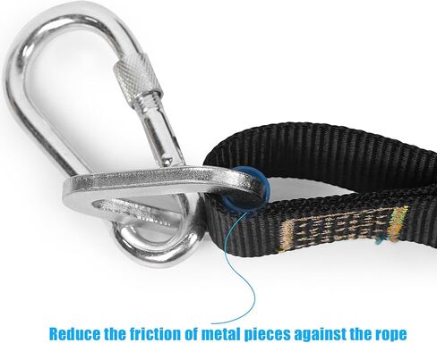 Aoneky Black 40'' Heavy Punching Bag Hanger Strap for Boxing & MMA - Hanging Strap in Saudi Arabia