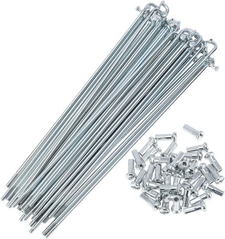 36 مجموعة 13G دراجة المتحدث 152mm المتحدث عجلة الدراجة المجلفن الصلب الكربوني فضي اللون in Kuwait