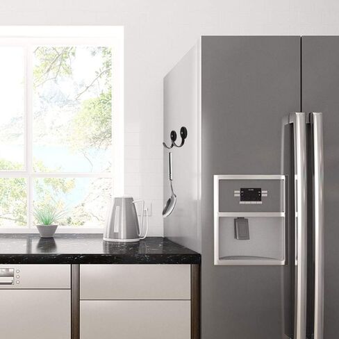 2 حزمة شماعات إكليل مغناطيسي، مغناطيس عالي التحمل مع خطاف للثلاجة، خطافات مغناطيسية لتزيين عيد الميلاد للباب الأمامي المعدني، شماعة خطاف للرحلات البحرية لتعليق كابينة الشواية in Kuwait