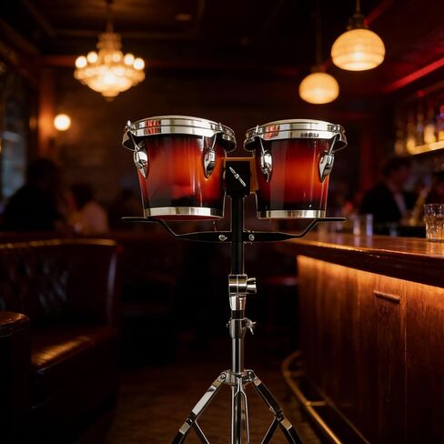 Zincs Alloy Drum Stand Holder Adapter with Double Point Fixation for Stable & Easy Installation Holder in Saudi Arabia
