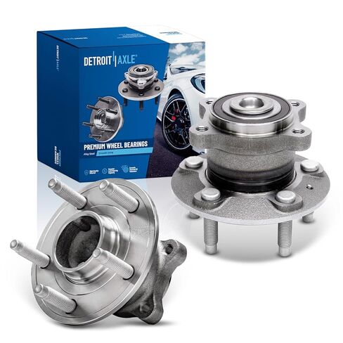 Detroit Axle - 2 Rear Wheel Bearing Hubs for Lexus is F IS250 IS350 GS300 GS350 GS430 GS450h GS460 GS F RC F, Wheel Hub Bearings Assembly Set Replacement, Pair Hubs in Saudi Arabia