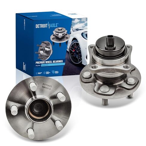 Detroit Axle - 2 Rear Wheel Bearing Hubs for Lexus is F IS250 IS350 GS300 GS350 GS430 GS450h GS460 GS F RC F, Wheel Hub Bearings Assembly Set Replacement, Pair Hubs in Saudi Arabia